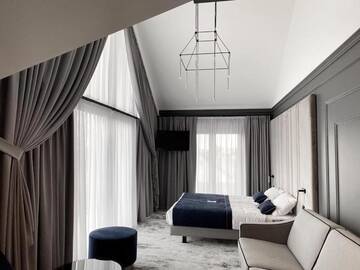 Фото номера Апартаменты Делюкс Отель Hotel &amp; Restauracja Gniecki г. Хрубешув 7